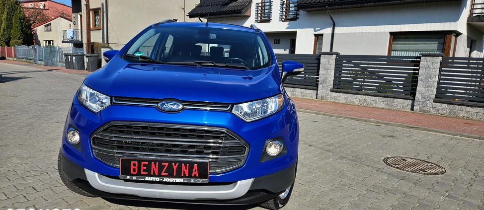 Ford EcoSport cena 37903 przebieg: 142347, rok produkcji 2014 z Zawiercie małe 631